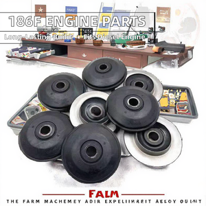 ชุดซ่อมเครื่องยนต์ดีเซล 186f 186fa 188f สภาพใหม่ ครบชุด พร้อมปะเก็นวาล์ว เครื่องกำเนิดไฟฟ้า และอะไหล่เครื่องไถขนาดเล็ก - Product Image 3