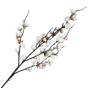Branches de fleurs artificielles Jinxi en soie, fleurs de prunier blanches, roses, rouges, jaunes, roses vif, branche unique, décorations pour mariage et maison - Product Image 5