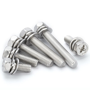 Tornillos de Cabeza Hexagonal y Pernos Combinados de Acero Inoxidable 304 de Alta Calidad, M3-M10, Varios Tamaños, Grado A2-70 - Product Image 4