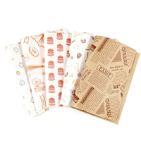 Kertas Anti Minyak Premium  Ketahanan Minyak & Penahan Panas yang Luar Biasa untuk Sandwich Panas, Burger & Burrito