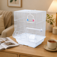 Cage à oiseaux pliable en fil de fer pour élevage les oiseaux, Cage en métal pour oiseaux, fabrication personnalisée, vente en gros, 9 pièces