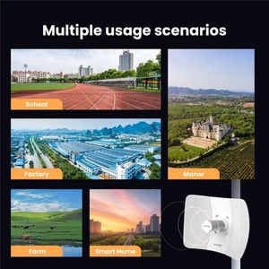 Tenda O8 <b>Wireless</b> Outdoor <b>Access</b> <b>Point</b>, 5GHz 23dBi 11ac Outdoor CPE, Passive PoE Support, Transmission Range 20+ km - Product Image 3