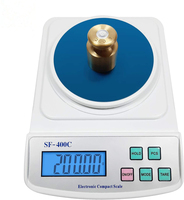 Sf-400c LCD Digital Electronic Analytic Balance Scientific Lab Instrument Laboratory Scale