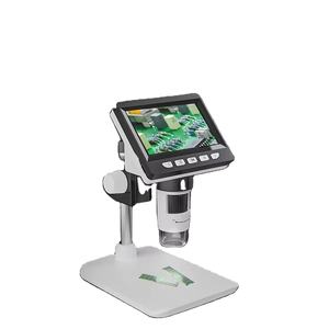 Microscopio Digital Eléctrico Recargable con Pantalla, 2MP, Aumento de 1000X, Microscopio Eléctrico - Product Image 1