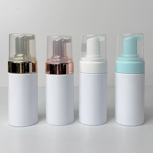 In Stock White Black Pink 100 150 200Foaming Hand Liquid Soap Dispenser Facial Clean Mousse Refillable Foam <b>Pump</b> <b>Bottle</b> - Product Image 6