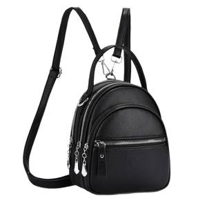 THK Multi-Functional Mini <b>Backpack</b> Small Rucksack <b>Black</b> Waterproof Girls Casual <b>Women</b> Little Day PackBackpacks Woman - Product Image 5