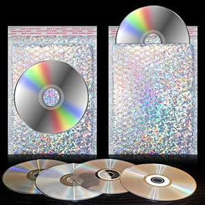 Self-Sealing Shockproof Thickened Adhesive Eco-Friendly Durable Poly Bubble Bags Laser-Coated Cosmetic Bubble Bags - Product Image 6