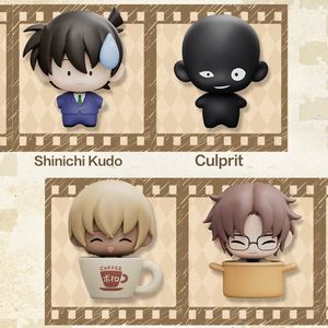 P O P Matr 100% figurines de boîte aveugle en PVC et résine d'origine <span class=keywords><strong>détective</strong></span> Co Nan-Super Mini figurine ornements thème animal LUAUBB - Product Image 5
