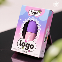 Fabricant à bas prix petite boîte d'emballage cosmétique vide à montage automatique matériaux recyclés éponge vernis à ongles personnalisable