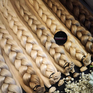 Extensiones de Cabello Humano Virgen Vietnamita de Alta Calidad, Genius Weft, Uso Profesional en Salón, Precio Competitivo - Product Image 1