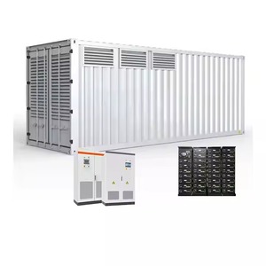 Système de stockage d'énergie solaire LiFePO4 personnalisable avec refroidissement liquide pour utilisation hors réseau dans un conteneur - Product Image 2