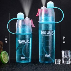 Botella de Agua de Plástico Transparente Reutilizable Personalizada, Botellas de Plástico para Beber Agua - Product Image 1