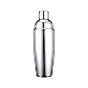 Logo personnalisé direct d'usine en métal 350/550/750ml en acier inoxydable Premium Drink <span class=keywords><strong>Shaker</strong></span> pour barman - Product Image 2