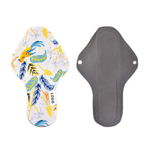 EASYMOM Serviettes Hygiéniques Lavables Réutilisables pour Période Menstruelle <span class=keywords><strong>Féminine</strong></span> - Product Image 1