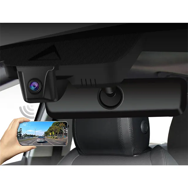 OEM 4K Wi-Fi 내장 자동차 블랙 박스 더블 카메라 DVR G 센서 대시 캠 뷰익 용