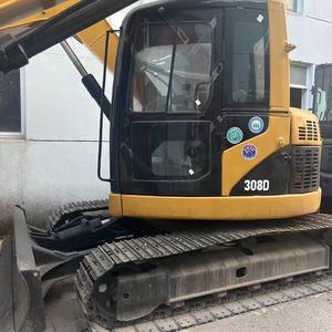 รถขุดตีนตะขาบขนาดเล็ก Caterpillar CAT 308D CR มือสอง 8 ตัน นำเข้าจากญี่ปุ่น ชั่วโมงการทำงานต่ำ เหมาะสำหรับงานก่อสร้างในฟาร์ม - Product Image 2