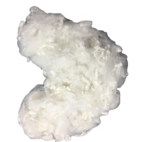Acolchado de fibra cortada de poliéster de silicio conjugado hueco 3D 7D 15D para material de relleno