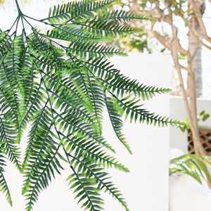 City Das Artificial Fern Vines 30cm-100cm Plastic Simulation Indoor Outdoor <b>Wall</b> <b>Decor</b> Hanging Greenery - Product Image 2