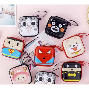 2021 New Arrival Cute Kids Purse Christmas Small Wallets Waterproof Round Coin Purse With Zipper - Buy Round Purses Handbag Coin