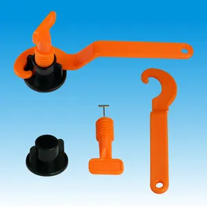 Tile Leveling Tools Reusable Tile Leveling System Adjustable Locator Screw Levelers Anti-Lippage Tile Leveling Alignment Tools