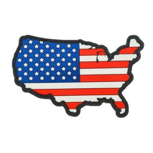 Parches de Bandera de PVC Personalizados de Estados Unidos, con Velcro Táctico para Mochilas, Maletas y Bolsas de Viaje - Product Image 4