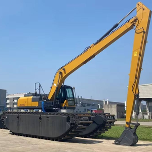 รถขุดสะเทินน้ำสะเทินบก XE215SLL แบบแรงกดพื้นต่ำพิเศษ แขนยาว สำหรับขุดในพื้นที่ลุ่มน้ำลึก โคลน และพื้นที่เปียต - Product Image 3