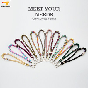 Bện macrame tay dệt dây handchain Tùy chỉnh chống Cướp an toàn ly khai dây buộc Nylon ngắn di động Iphone trường hợp điện thoại di động - Product Image 6