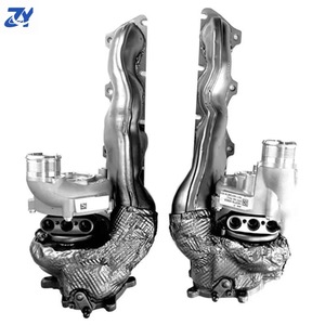 La turbina con cuscinetto a sfera aggiornata è adatta per Bentley BENTAYGA <span class=keywords><strong>Flying</strong></span> Continental GT Lamborghini URUS 40 V8 Twin turbocompressore - Product Image 2