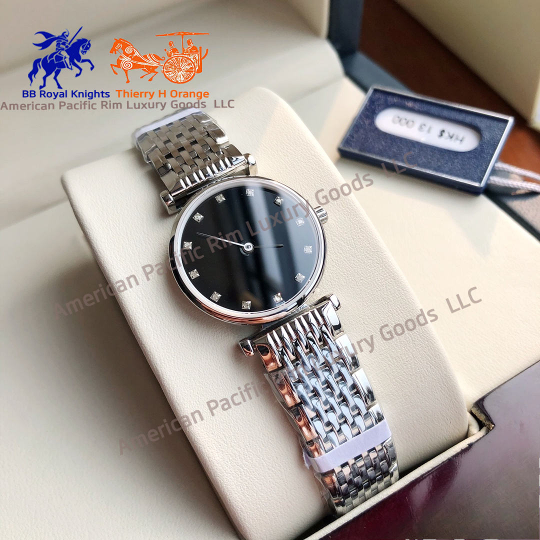 สีดำ (หน้าปัด, สาย, ขอบตัวเรือน เลือกได้)