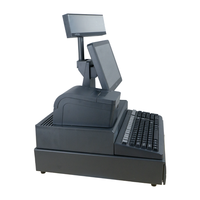 Guangdong 12.1 inci layar mesin kas harga pabrik dengan Keyboard/Printer/laci tunai Terminal Pos kualitas baik