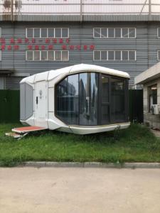 Casa de cápsula espacial de acero movilizable de alta calidad personalizada 2025, contenedor de moda moderno para gimnasio, uso en parque al aire libre - Product Image 4