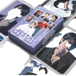 FESTA 2025 KPOP Music JungKook <span class=keywords><strong>Jimin</strong></span> V Set di Photocards 55 pz Lomo Concept Selfie Cartoline Collezione Fan - Product Image 1