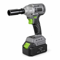 Clé à chocs sans fil 21V, moteur sans balais, couple de 320 Nm, légère, pour l'assemblage et la construction, avec batterie Li-ion 3.0Ah