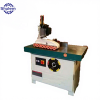 Fraiseuse verticale automatique Qingdao à axe unique pour le travail du bois, 380V, avec table d'alimentation