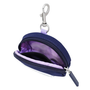 Pochette de rangement compacte et délicate en polyester imperméable, design simple, adaptée pour fixer sur un sac pour animaux de compagnie, pour ranger les sacs à déjections et les friandises. - Product Image 4