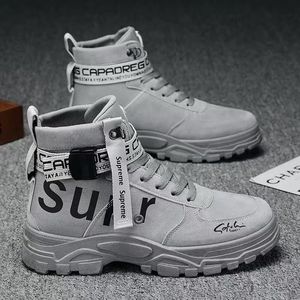 Hombre Casual Zapatos con cordones Zapatillas Cremallera <span class=keywords><strong>Montaña</strong></span> Senderismo Bota <span class=keywords><strong>Calzado</strong></span> para Hombres - Product Image 4