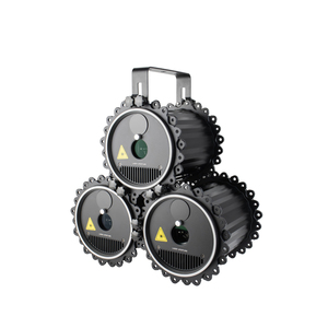 Projecteur Laser DJ Populaire pour Mariages 5W RGB Pleine Couleur DMX512 Protection IP54 Ra90 CRI Alliage d'Aluminium pour Scène de Fête - Product Image 1