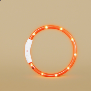 <span class=keywords><strong>Collar</strong></span> recargable para mascotas que brilla en la oscuridad para perros Patrón sólido Cintas Decoración Noche brillante de plástico para ventas transfronterizas - Product Image 4
