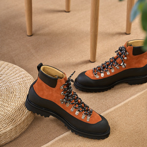 Botas de Caminhada Masculinas de Alta Qualidade em Couro Genuíno Impermeáveis Antiderrapantes para Trabalho - Product Image 3