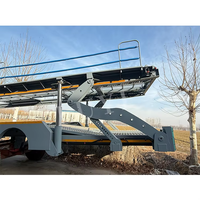 Vente directe usine : Semi-remorque porte-voitures double pont en acier 8/10 unités avec suspension pneumatique à 3 essieux pour le transport de voitures et de conteneurs