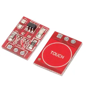 Liitokystar — Module de commutateur tactile OEM/ODM TTP223, bouton tactile capacitif, sans verrouillage automatique