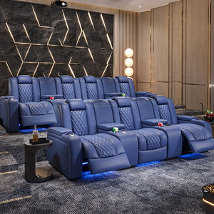 Salle de cinéma et de <span class=keywords><strong>télévision</strong></span> privée électrique 2025 Salle vidéo Espace de <span class=keywords><strong>première</strong></span> classe Multi Functional Smart Villa Home Furniture Canapés - Product Image 4