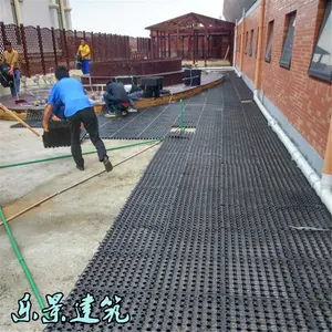 Best price Hdpe 50*50cm Water Storage Drainage Board /HDPE plastic storage and dimple drainage board mat and drainage cell board