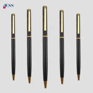 Hot Sale Cheap Ballpoint Pen Twist Slim Metal Hotel Pen In Low Price