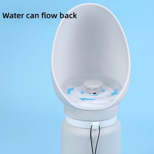Botella de Agua Portátil para Perros, para Paseos, Senderismo y Actividades al Aire Libre, Material de Silicona, Ligera y Plegable, para Beber Mascotas - Product Image 2