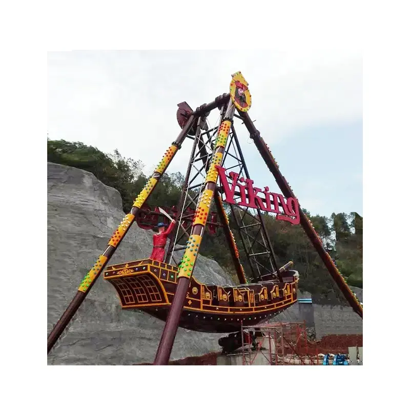 Outdoor Amusement Park Equipment Rides 24 persons Pirate Ship Ride for sale