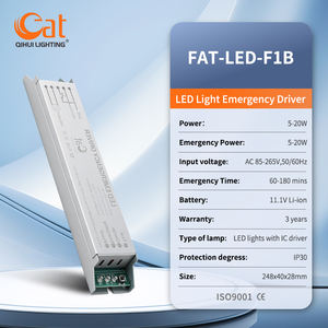 Driver LED d'urgence pour kit tubulaire – Nouvelle Arrivée, Meilleure Vente, Puissance Maximale 5-20W, AC 85-265V, Alimentation de Secours - Product Image 1