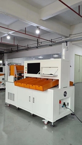 Etiqueta de clasificación de batería de litio 18650 automática Pegar 10 canales Potencia cilíndrica 21700 Máquina de fabricación de baterías - Product Image 3