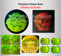 Étiquettes de sécurité personnalisées anti-contrefaçon, codes QR, autocollants holographiques inviolables 3D micro-transparents, fabriqués par Powerhouse Factory