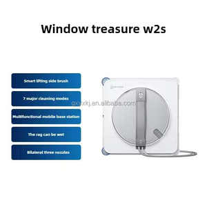 Ecovacs Winbot W2S Robot Aspirateur <span class=keywords><strong>de</strong></span> nettoyage Robot Nettoyeur <span class=keywords><strong>de</strong></span> fenêtre rechargeable avec télécommande pour usage domestique - Product Image 6